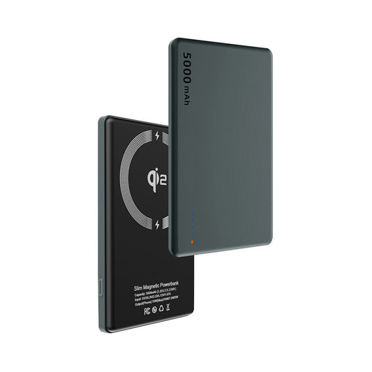 5000mAh Ultra-Thin Portable Magnetic Power Bank