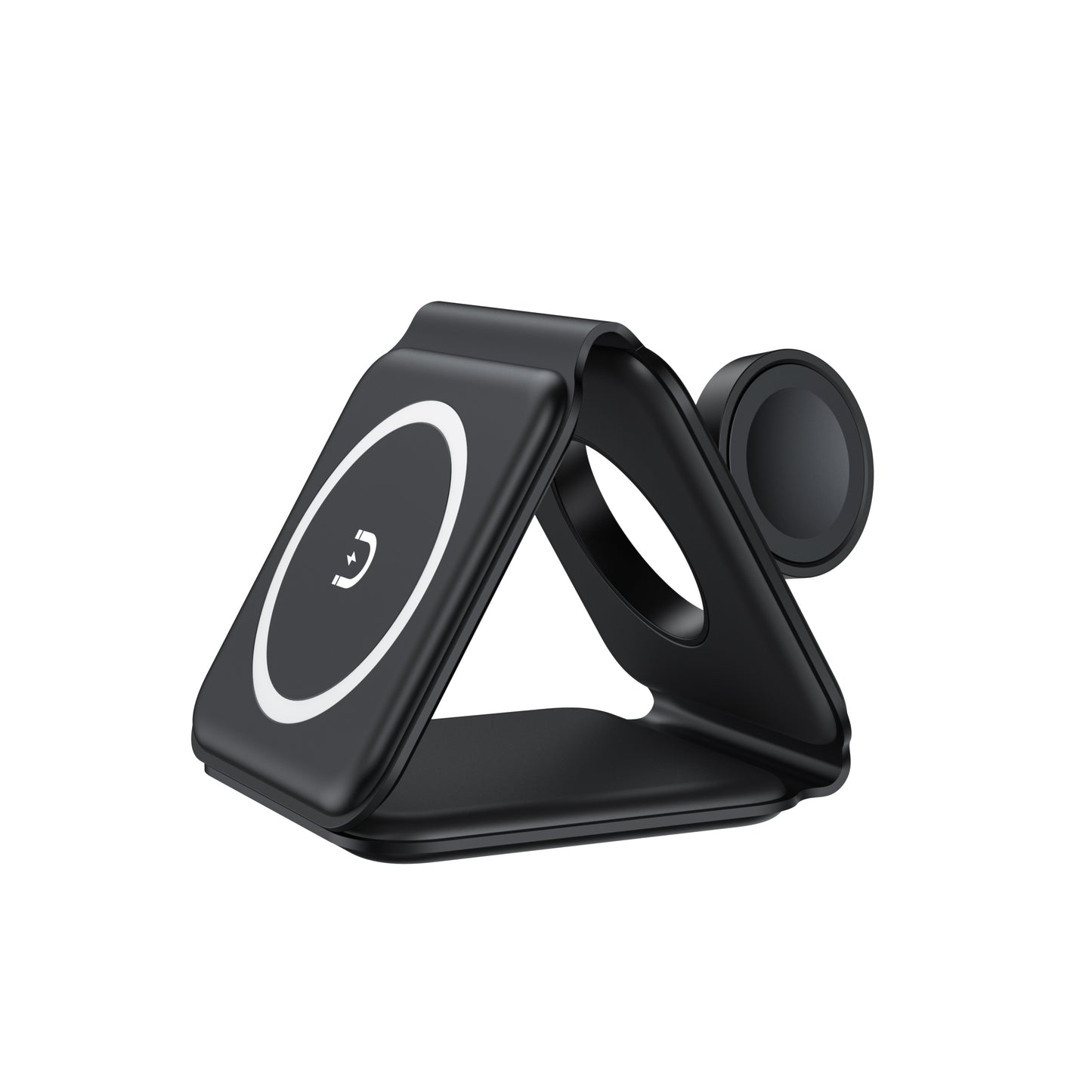 Foldable 3-in-1 Wireless Charger for iPhone, Watch, AirPods