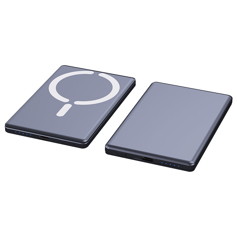 10,000mAh Ultra-thin Magnetic Power Bank Aluminum Alloy