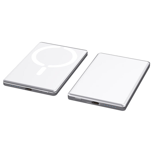 10,000mAh Ultra-thin Magnetic Power Bank Aluminum Alloy