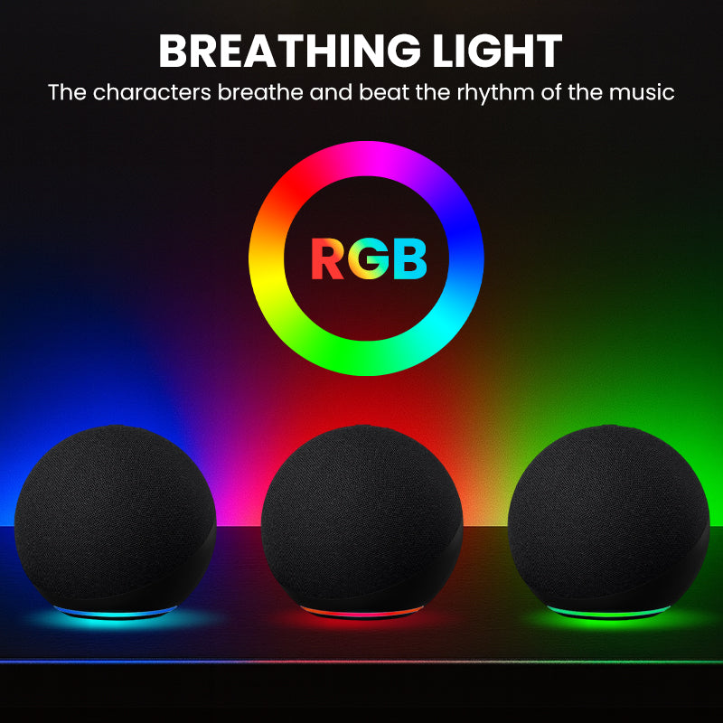 Portable Bluetooth Speaker with Strap and Light