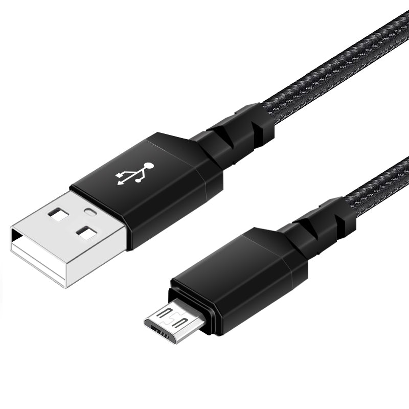 Nylon Braided octagonal mold reinforced 5V2.4A USB Type C Lightning data cable