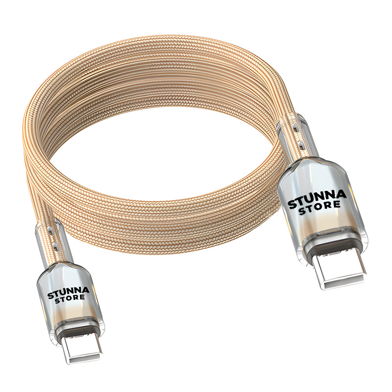 C-C Braided Cable Durable Fast Charging Cord