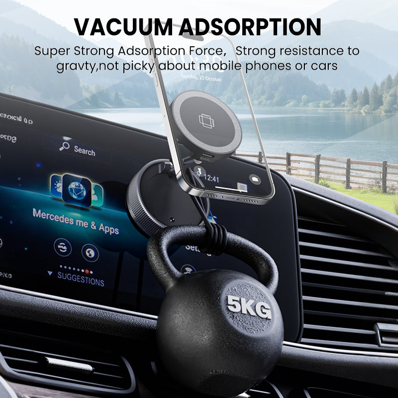 Foldable Magnetic Wireless Car Charger