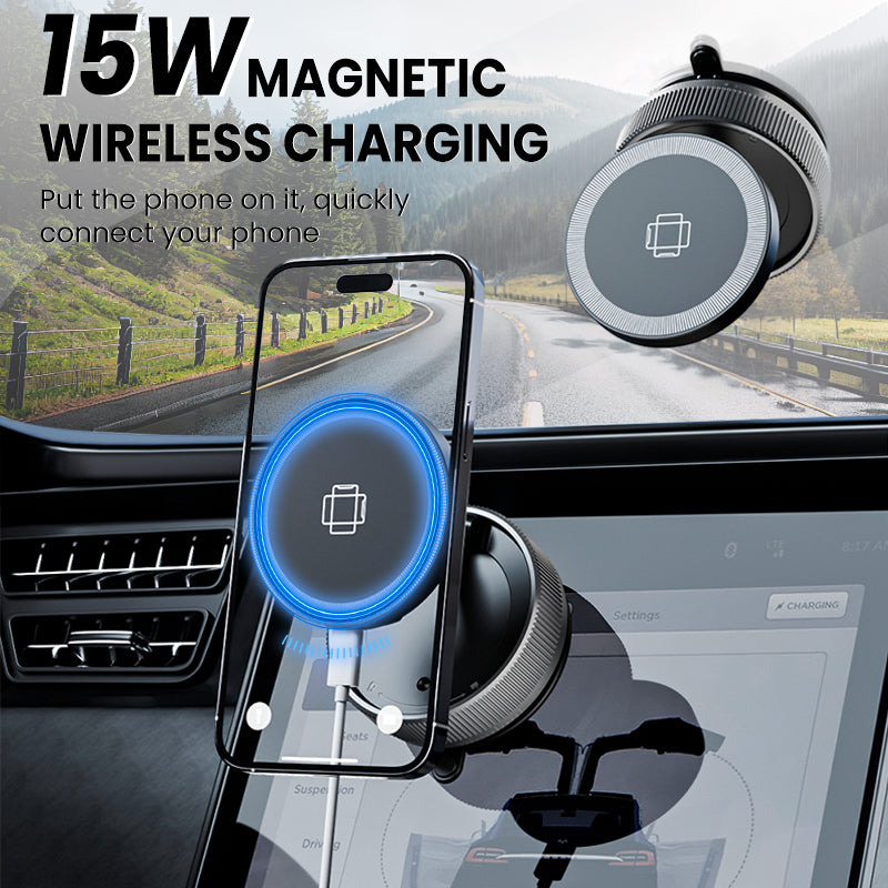 Foldable Magnetic Wireless Car Charger