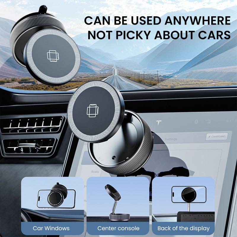 Foldable Magnetic Wireless Car Charger