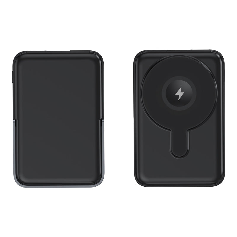 10000mAh Magnetic Power Bank with Phone Stand and Digital Display