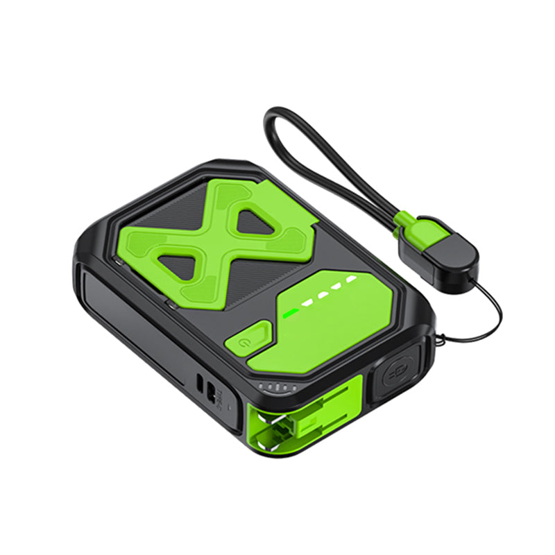 5000mAh MagSafe Power Bank with Stand Plug Lanyard Cable