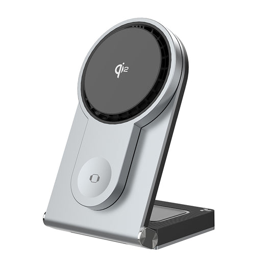 Qi2 Certified 3-in-1 Foldable Wireless Charger