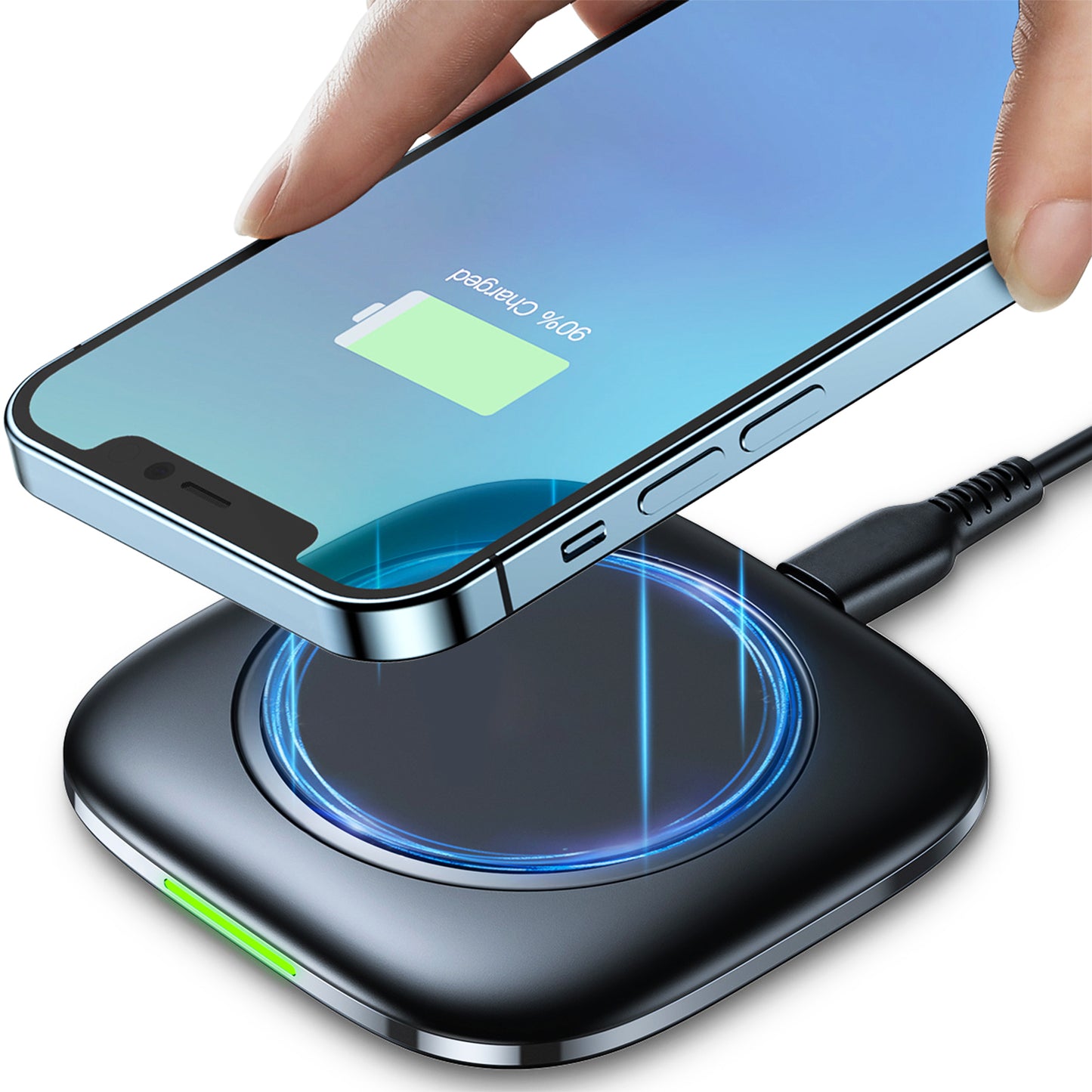 15W Square Wireless Charger Pad