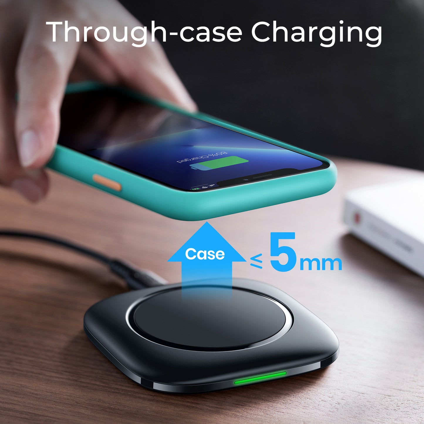 15W Square Wireless Charger Pad