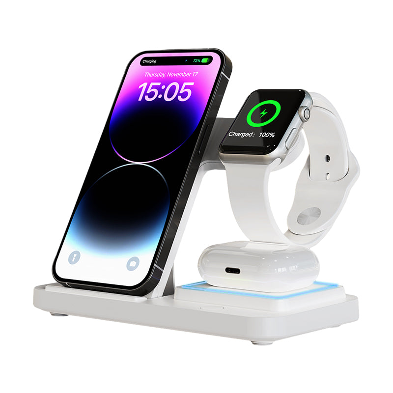 3-in-1 15W Foldable Wireless Charger