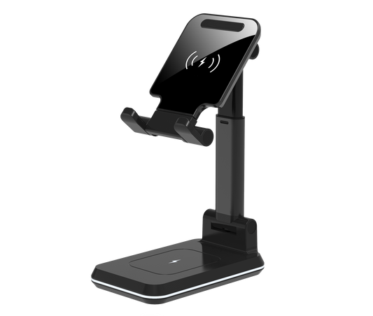 Wireless Charger Stand Adjustable Tablet Holder Cargador Inalambrico Charger Adaptor