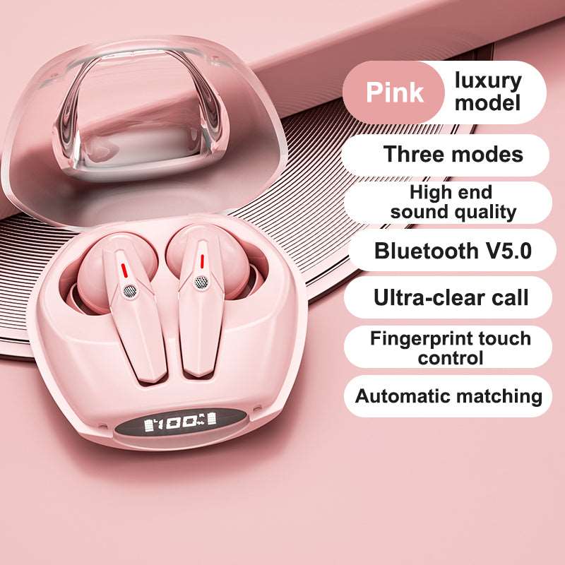 2022 New Products 3D Stereo Wireless Waterproof Deep Bass Intelligent TWS Customized logo Earphone