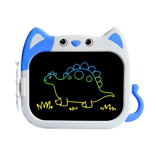 10 Inch Cartoon Shape Cat LCD Memo Pads Electronic Multipurpose Kids Digital Writing Drawing Board