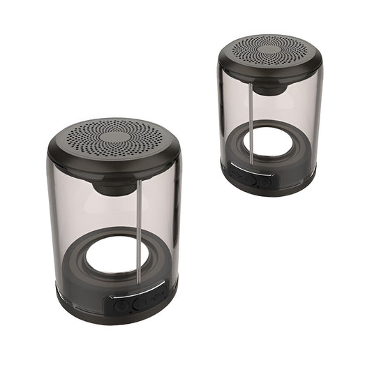 Hot Selling New Magnetic Bluetooth Speaker TWS Mini BT Speaker with Double Bass Custom Logo for Office Promotion Gift 2023 New