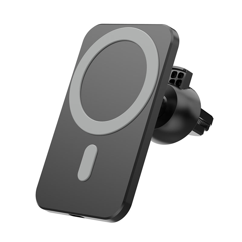 360° Adjustable Auto Magnetic Wireless Car Charger for iPhone 13/12- Alignment Air Vent Magnetic Phone Car Mount Holder Charger Compatible with-Mag Safe iPhone 13/12 Pro Max Mini