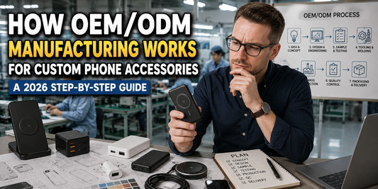 How OEM/ODM Manufacturing Works for Custom Phone Accessories: A 2026 Step-by-Step Guide