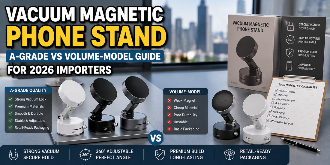 Why "Identical" Vacuum Magnetic Phone Stands Are Not the Same — A 2026 Sourcing Insider Guide