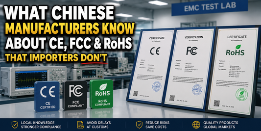What Chinese Manufacturers Know About CE, FCC & RoHS That Importers Don't