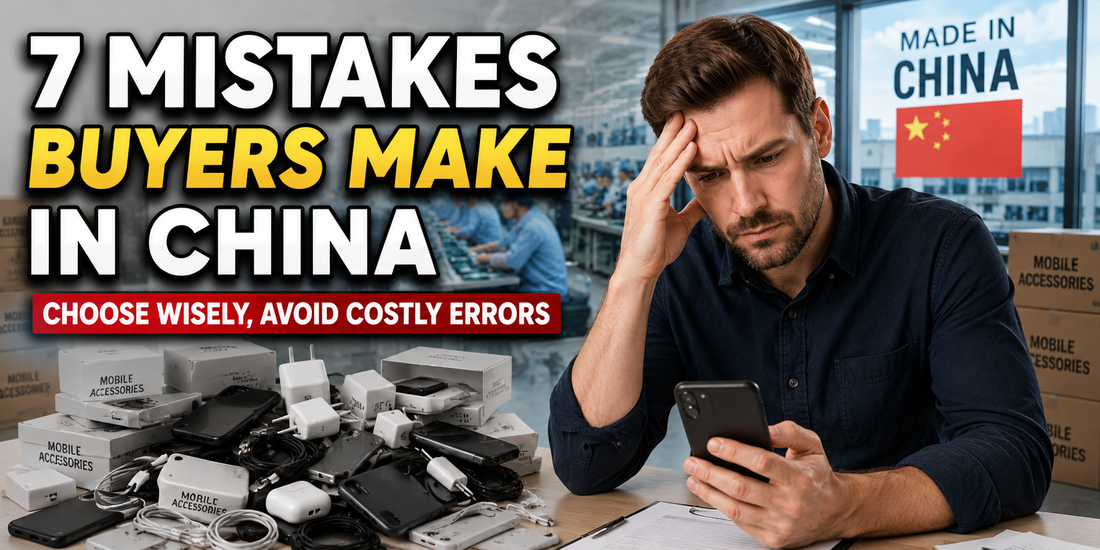 7 Mistakes Buyers Make When Choosing a Mobile Accessories Manufacturer in China