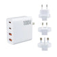 QC USB PD multi port 100W universal wall charger