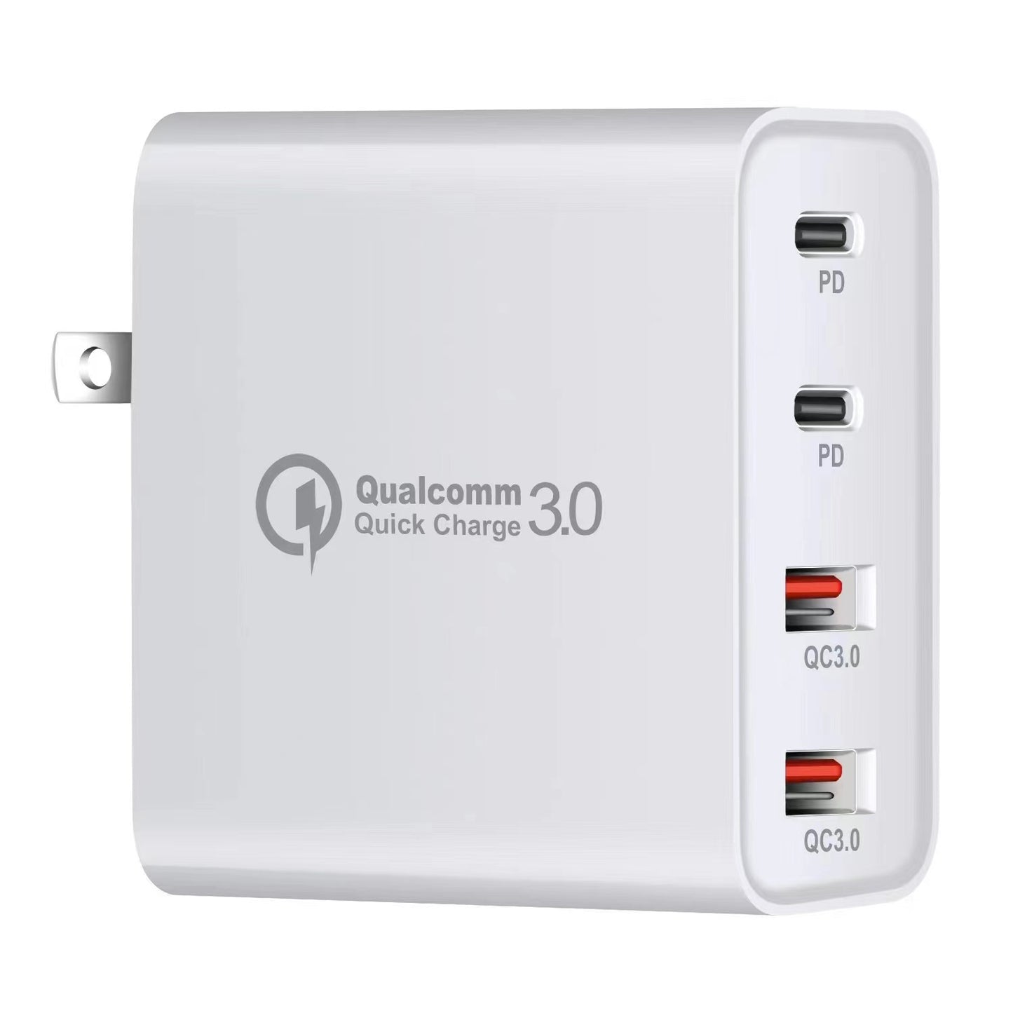 QC USB PD multi port 100W universal wall charger