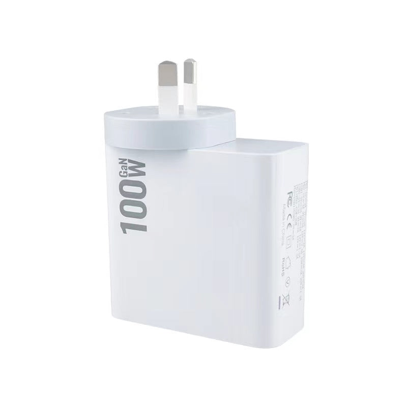 QC USB PD multi port 100W universal wall charger