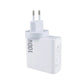 QC USB PD multi port 100W universal wall charger