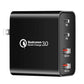 QC USB PD multi port 100W universal wall charger