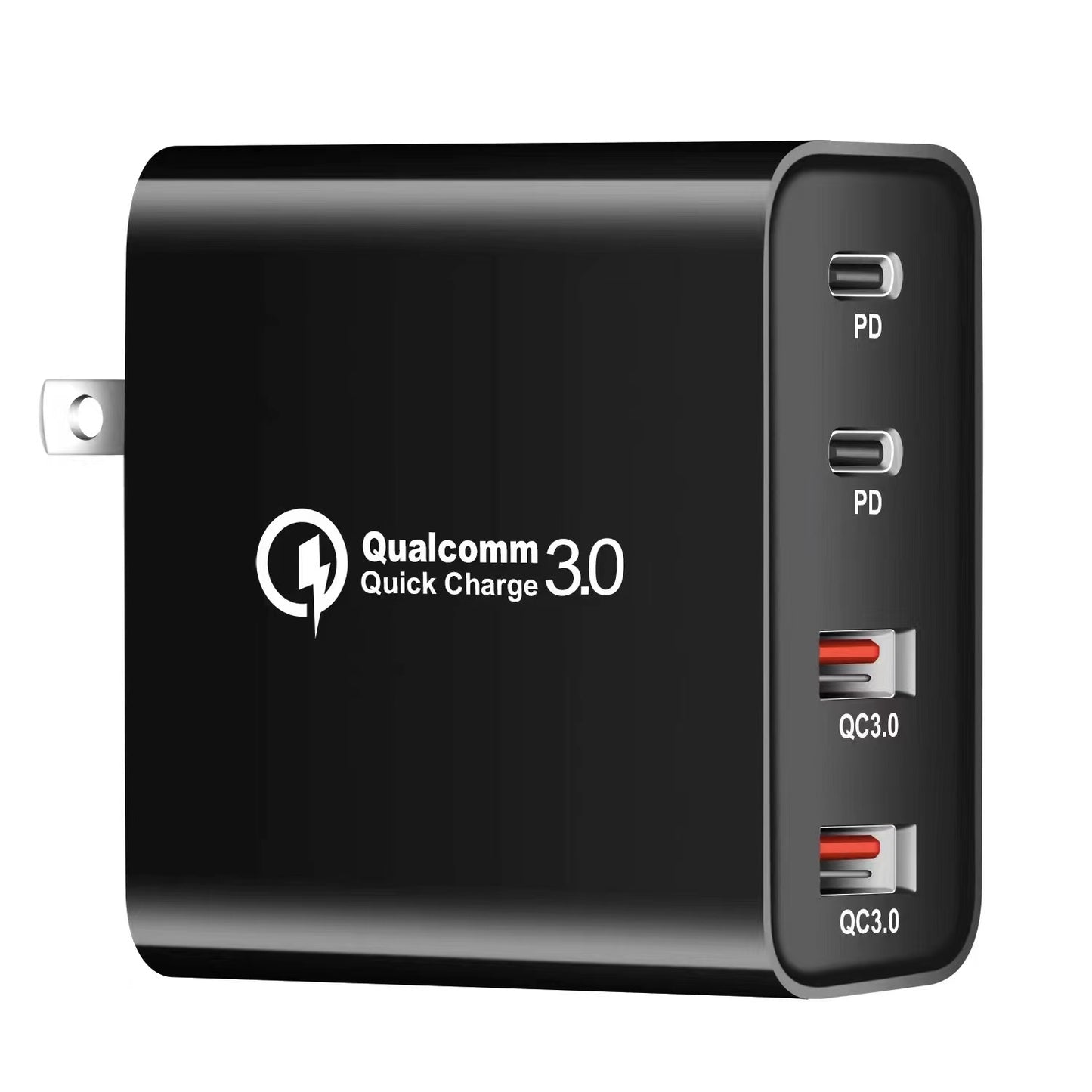 QC USB PD multi port 100W universal wall charger