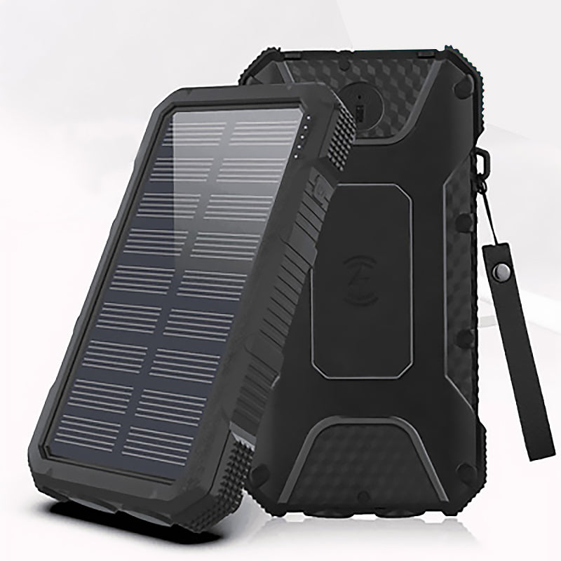 20,000mAh Solar Eco-friendly portable power bank with LED light