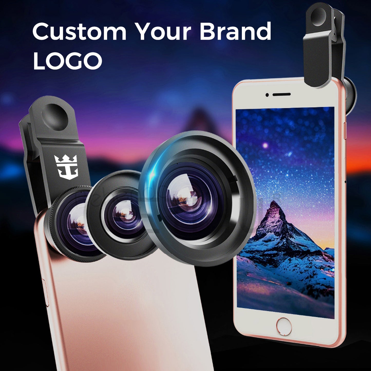 Photography Gift Set: Power Bank & Phone Lens Kit