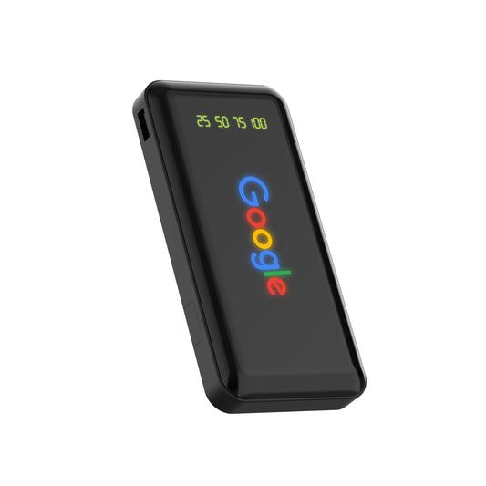 10,000mAh 20,000mAh high capacity power bank with cables & led logo