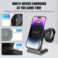 Qi2 Certified 3-in-1 Foldable Wireless Charger