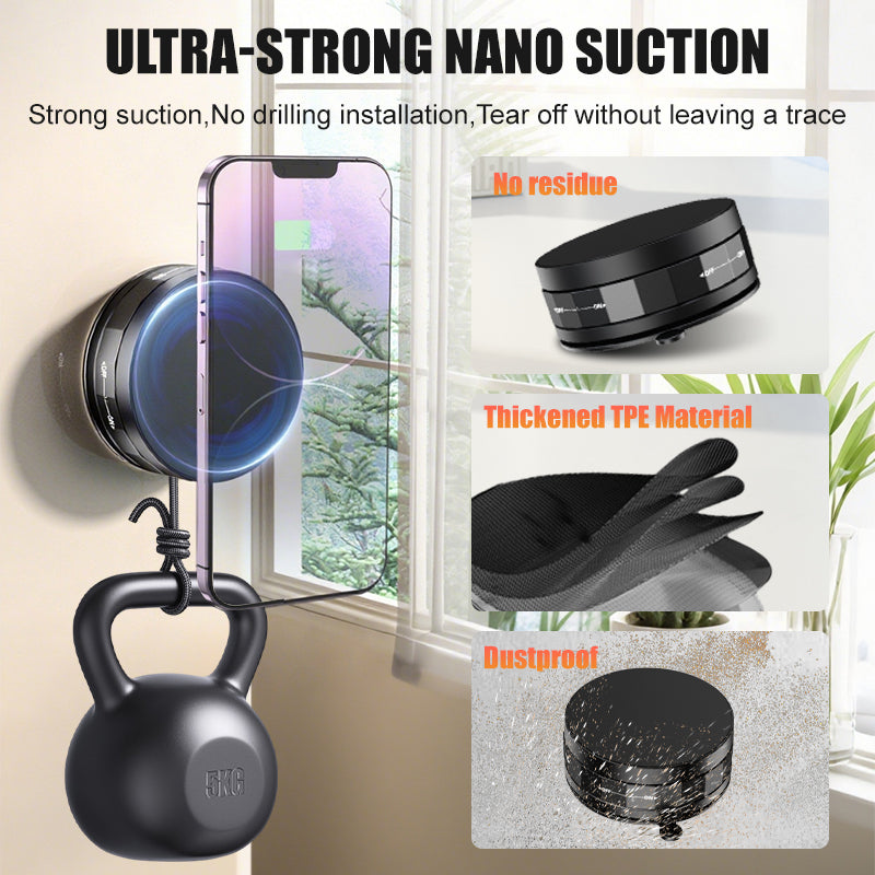 Vacuum Magnetic Phone Holder for Cars