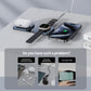Leather 3-in-1 Foldable Wireless Charger
