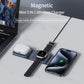Leather 3-in-1 Foldable Wireless Charger