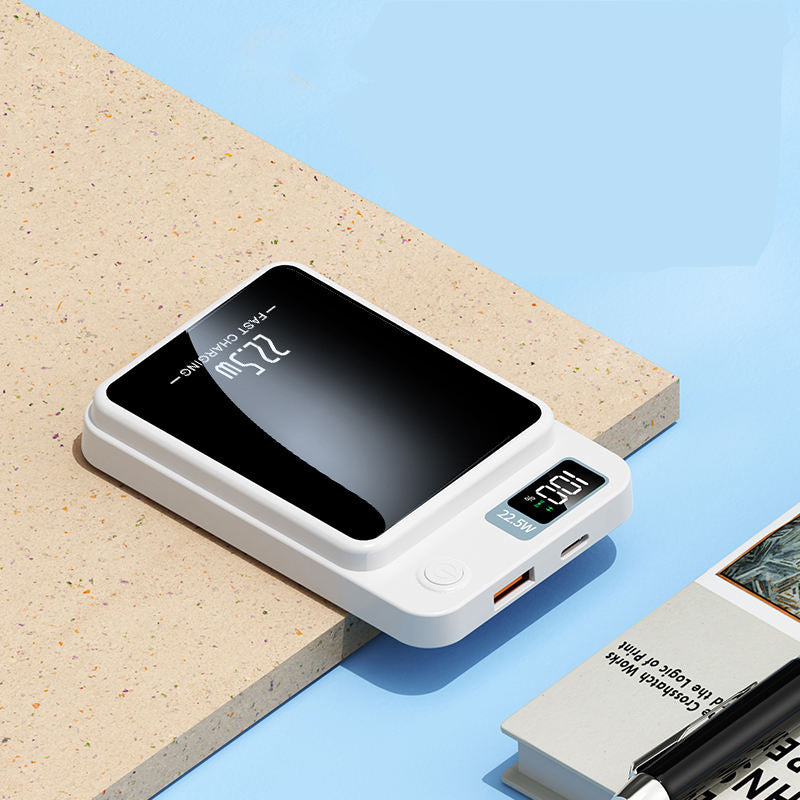 5000 mAh 22.5W magnetic wireless charging compact power bank